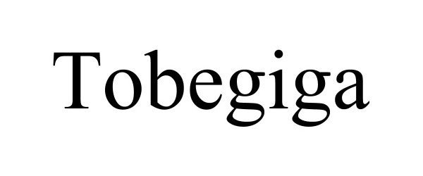Trademark Logo TOBEGIGA