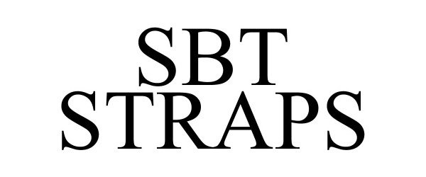 Trademark Logo SBT STRAPS