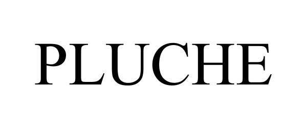 Trademark Logo PLUCHE
