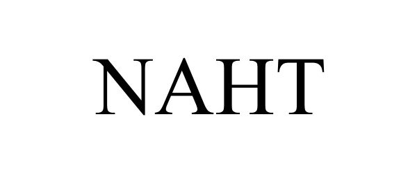 Trademark Logo NAHT