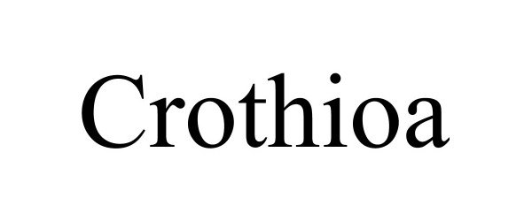Trademark Logo CROTHIOA