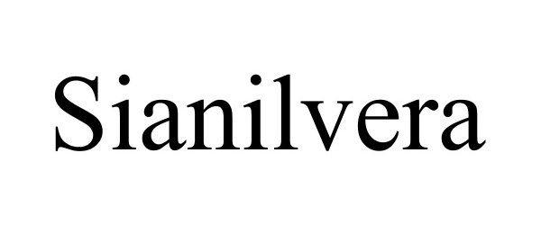 Trademark Logo SIANILVERA