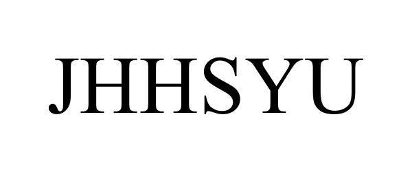 Trademark Logo JHHSYU