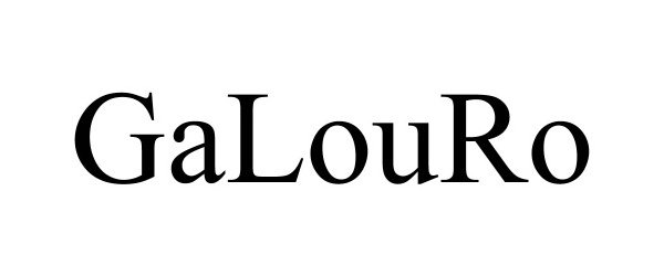 Trademark Logo GALOURO