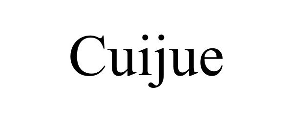 Trademark Logo CUIJUE
