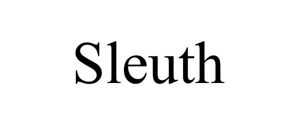 Trademark Logo SLEUTH