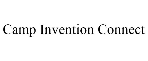  CAMP INVENTION CONNECT