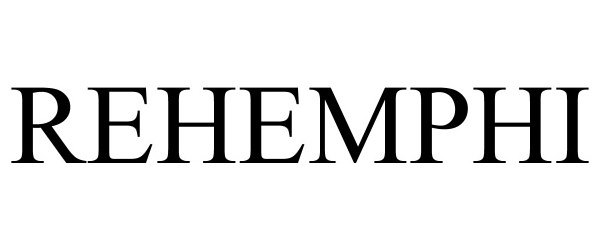 Trademark Logo REHEMPHI