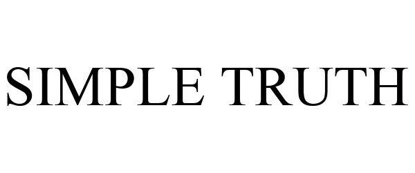 Trademark Logo SIMPLE TRUTH