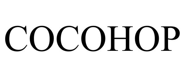 Trademark Logo COCOHOP