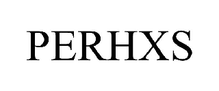 Trademark Logo PERHXS