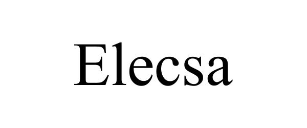 Trademark Logo ELECSA
