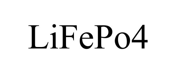 Trademark Logo LIFEPO4