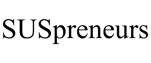 Trademark Logo SUSPRENEURS