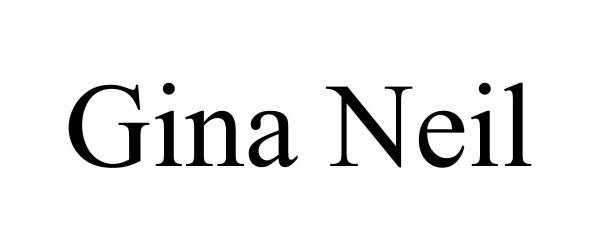 Trademark Logo GINA NEIL
