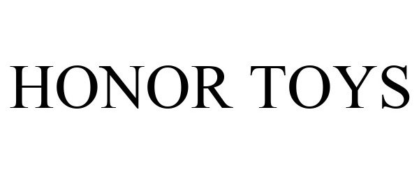Trademark Logo HONOR TOYS