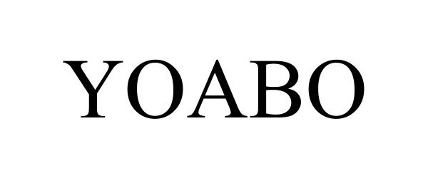 Trademark Logo YOABO
