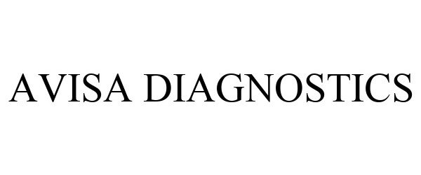  AVISA DIAGNOSTICS