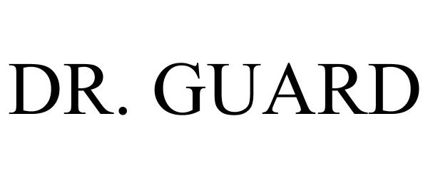 Trademark Logo DR. GUARD