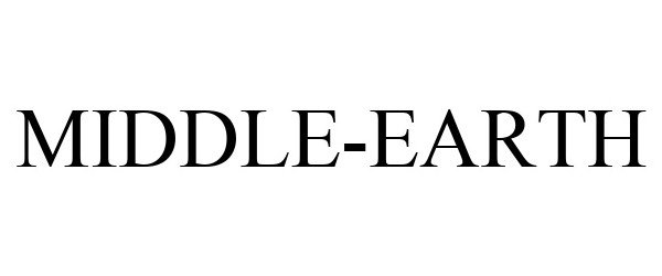 Trademark Logo MIDDLE-EARTH