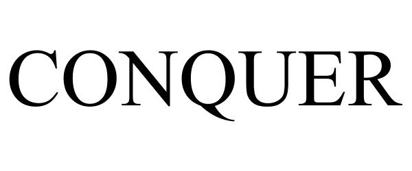 Trademark Logo CONQUER