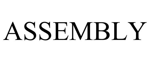 Trademark Logo ASSEMBLY