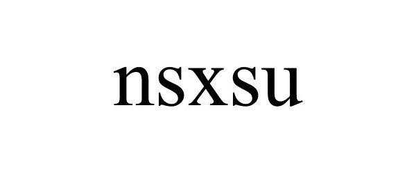  NSXSU