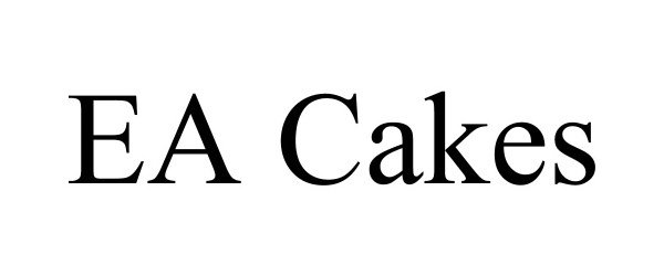 Trademark Logo EA CAKES