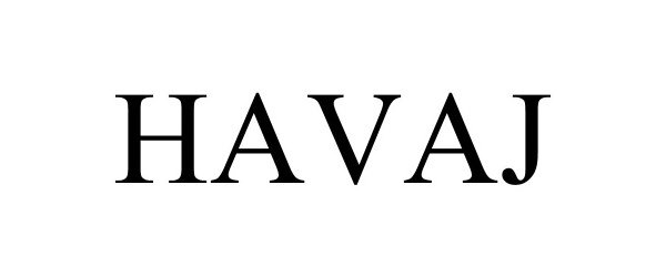 Trademark Logo HAVAJ