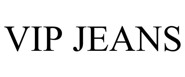 VIP JEANS - Street Denim Holdings Inc. Trademark Registration