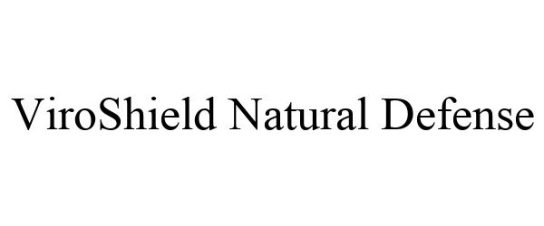 Trademark Logo VIROSHIELD NATURAL DEFENSE
