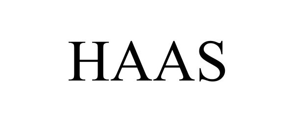 Trademark Logo HAAS