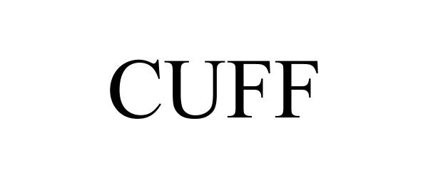 Trademark Logo CUFF
