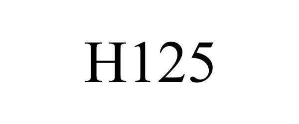  H125