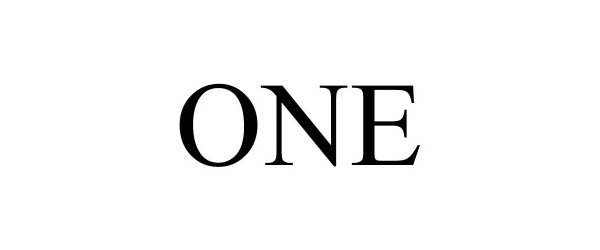  ONE