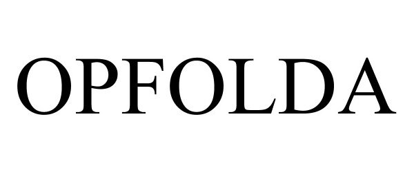 Trademark Logo OPFOLDA