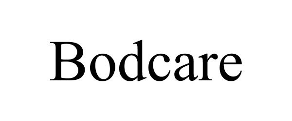 Trademark Logo BODCARE