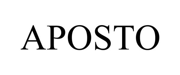 Trademark Logo APOSTO