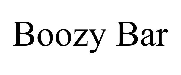 BOOZY BAR - Sabhnani, Karishma Trademark Registration