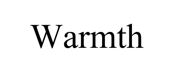 Trademark Logo WARMTH