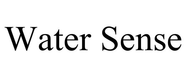 Trademark Logo WATER SENSE
