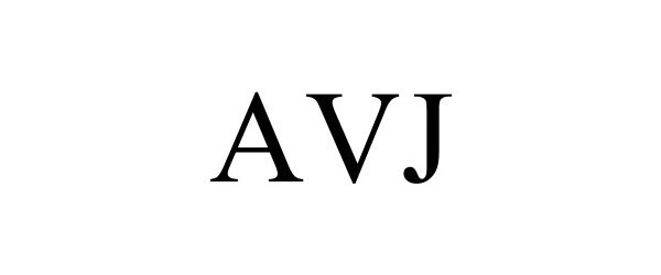 Trademark Logo AVJ