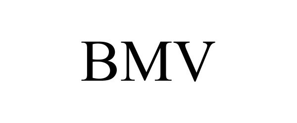 Trademark Logo BMV