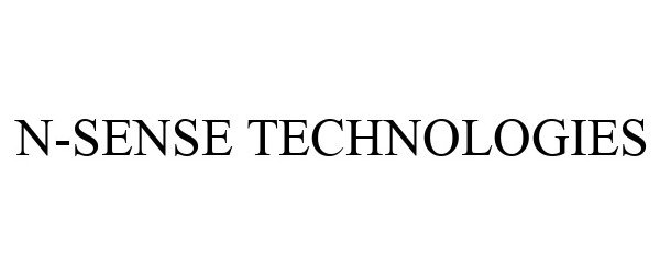 Trademark Logo N-SENSE TECHNOLOGIES