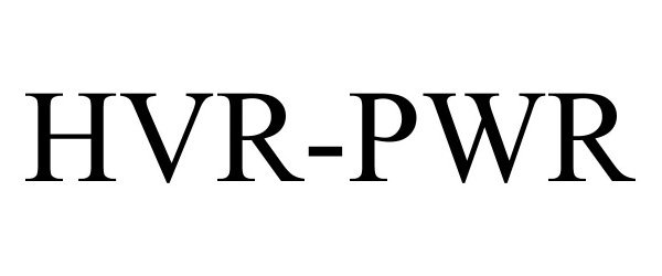  HVR-PWR