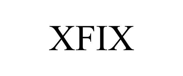 Trademark Logo XFIX