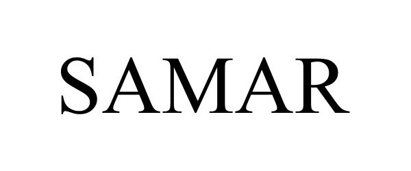 Trademark Logo SAMAR