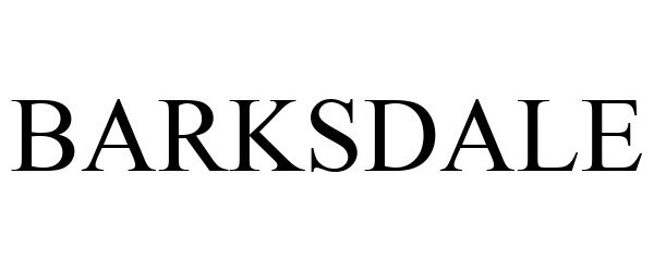 Trademark Logo BARKSDALE