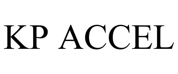 Trademark Logo KP ACCEL