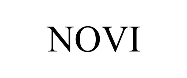 Trademark Logo NOVI